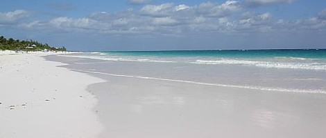 white sand