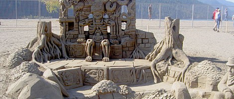 sand sculpture