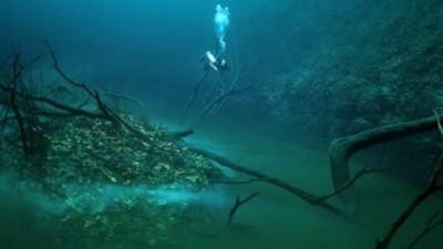 Rau subacvatic … in Mexic