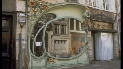 O vitrina Art Nouveau