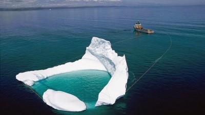 Iceberg in lesa